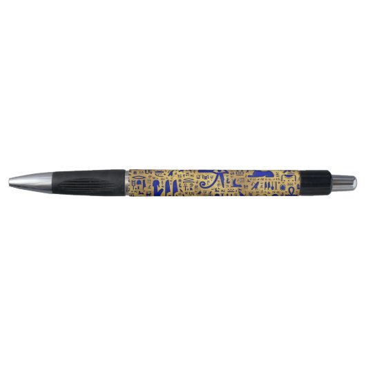 Egyptische hiërogliefhebbers, Lazuli en Gold Pen (Voorkant)
