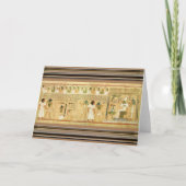 Egyptische-Hieroglyfen Wenskaart Kaart (Voorkant)