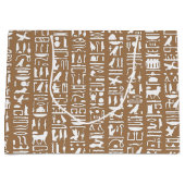 Egyptische Hieroglyph Groot Cadeauzakje (Voorkant)