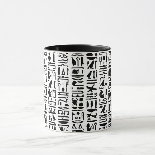 Egyptische Hieroglyph-Mok Mok (Midden)