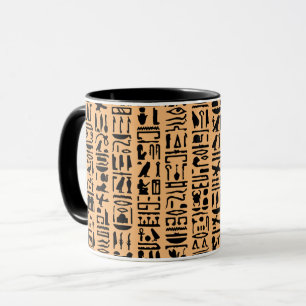 Egyptische Hieroglyph-Mok Mok