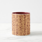 Egyptische Hieroglyph-Mok Mok (Midden)