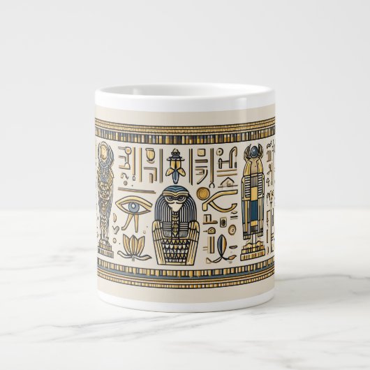 Egyptische Hieroglyph Mok | Pharaonisch (Voorkant)