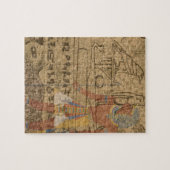 Egyptische Hieroglyphic Legpuzzel (Horizontaal)