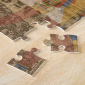 Egyptische Hieroglyphic Legpuzzel (Zijkant)