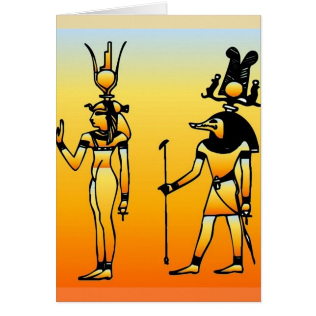 Egyptische Hieroglyphics (Voorkant)