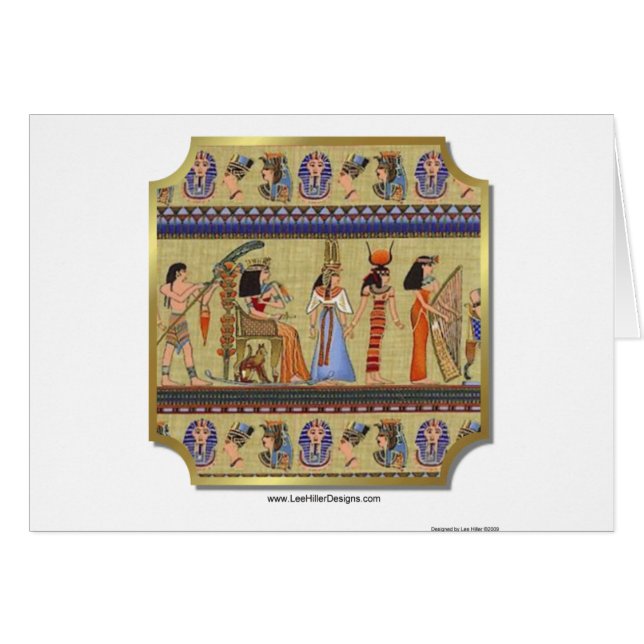 Egyptische Hieroglyphics Apparel, Gifts Collectibl (Voorkant Horizontaal)