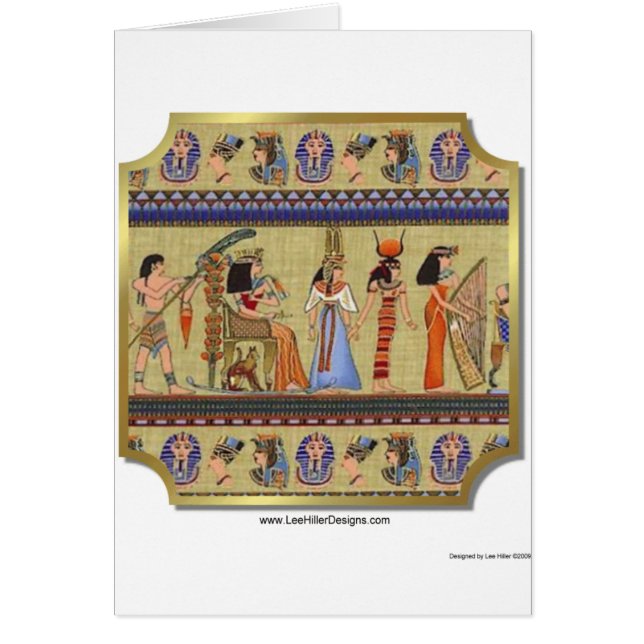 Egyptische Hieroglyphics Apparel, Gifts Collectibl (Voorkant)