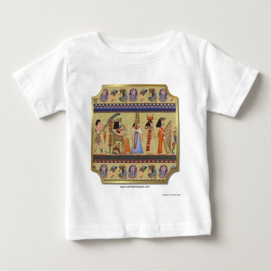 Egyptische Hieroglyphics Apparel, Gifts Collectibl (Voorkant)