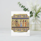 Egyptische Hieroglyphics Apparel, Gifts Collectibl Briefkaart (Staand voorkant)