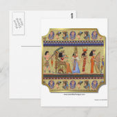 Egyptische Hieroglyphics Apparel, Gifts Collectibl Briefkaart (Voorkant / Achterkant)