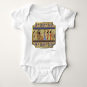 Egyptische Hieroglyphics Apparel, Gifts Collectibl Romper (Voorkant)