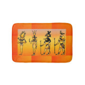 Egyptische Hieroglyphics Bath Mat (Voorkant)