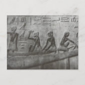 Egyptische Hieroglyphics Briefkaart (Voorkant)