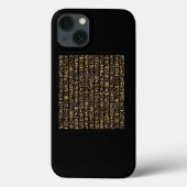 Egyptische Hieroglyphics Egypt Pyramid Case-Mate iPhone Case (Achterkant)