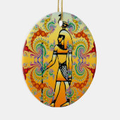Egyptische Hieroglyphics Ornament (Rechts)