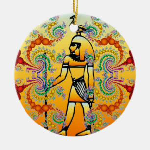 Egyptische Hieroglyphics Ornament