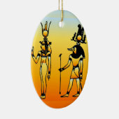 Egyptische Hieroglyphics Ornament (Rechts)