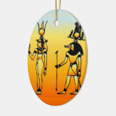 Egyptische Hieroglyphics Ornament (Links)