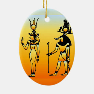 Egyptische Hieroglyphics Ornament