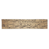  Egyptische Hieroglyphics Paper Print Korte Tafelloper (Horizontaal)