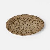  Egyptische Hieroglyphics Paper Print Papieren Bordje
