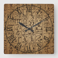  Egyptische Hieroglyphics Paper Print