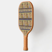 Egyptische Hieroglyphics Print Pickleball Paddle (Links)