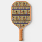 Egyptische Hieroglyphics Print Pickleball Paddle (Achterkant)