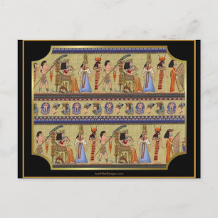 Egyptische Hieroglyphics Series II Apparel Gifts Briefkaart