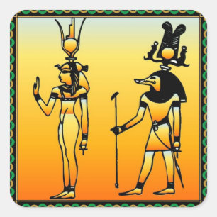 Egyptische Hieroglyphics Sticker
