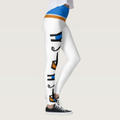 Egyptische Hieroglyphics Tomb Symbols Modern Leggings (Rechts)
