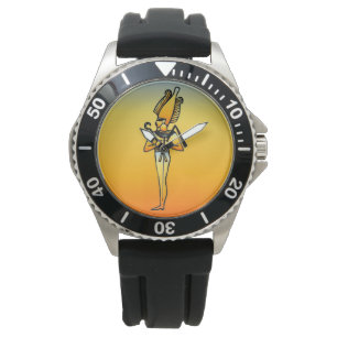 Egyptische Hieroglyphics Watch Horloge