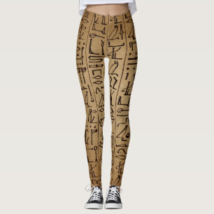  Egyptische Hieroglyphikke Leggings