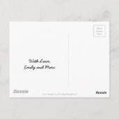 Egyptische Hieroglyphs Ancient Egypt die symbolen Briefkaart (Achterkant)