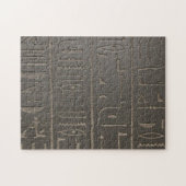 Egyptische Hieroglyphs Ancient Egypt die symbolen Legpuzzel (Horizontaal)