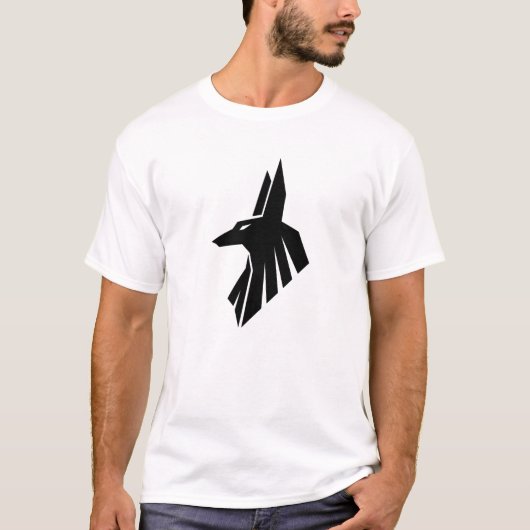 Egyptische Hieroglyphs - Anubis T-shirt (Voorkant)