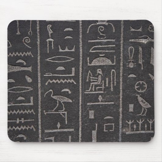 Egyptische Hieroglyphs Muismat (Voorkant)