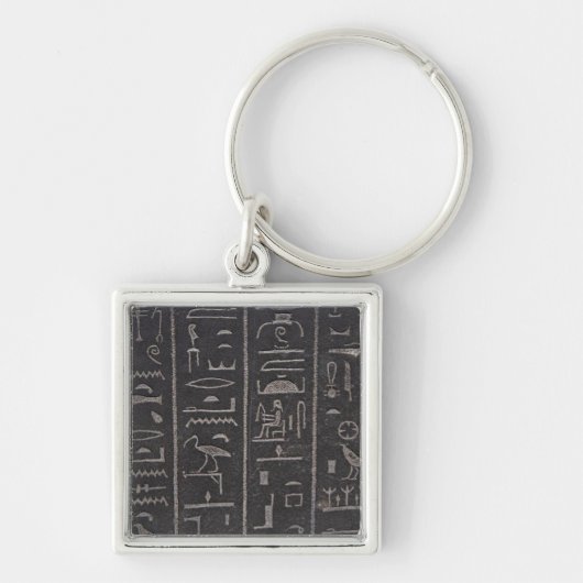 Egyptische Hieroglyphs Sleutelhanger (Voorkant)