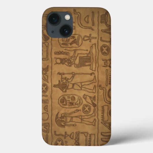 Egyptische Hieroglypische Kunst Case-Mate iPhone Case (Achterkant)