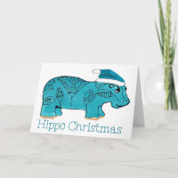 Egyptische hippo kerst