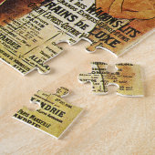  Egyptische hoogspoorpuzzel Legpuzzel (Zijkant)