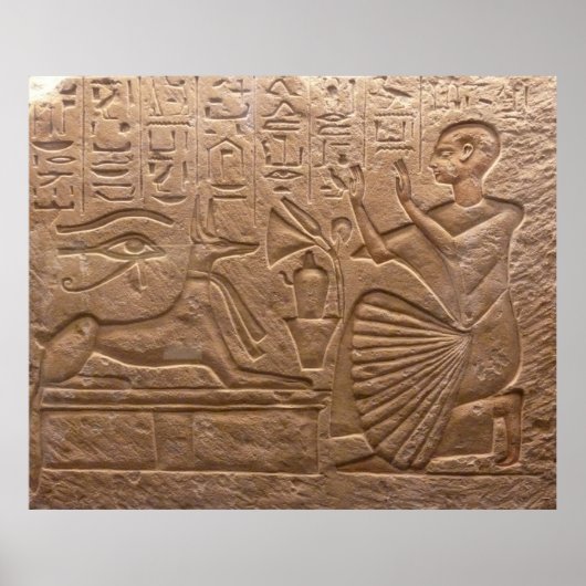 Egyptische hulpgoederen poster (Voorkant)