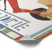  Egyptische illustratie Poster (Hoek)