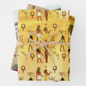 Egyptische Inpakpapier Vel (In situ)