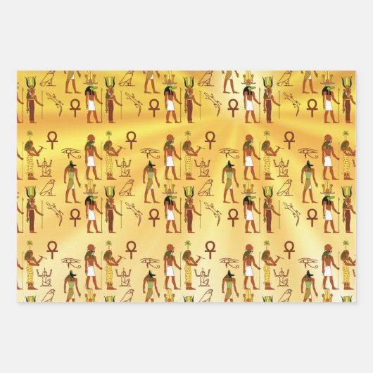 Egyptische Inpakpapier Vel (Voorkant)