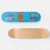 Egyptische ISIS & Horus Skateboard (Horizontaal)