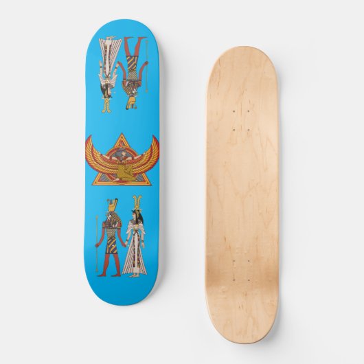 Egyptische ISIS & Horus Skateboard (Voorkant)