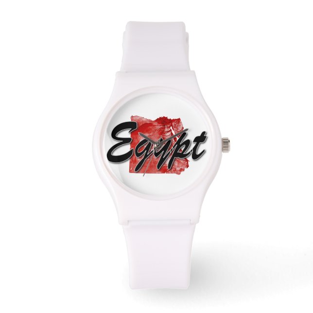 Egyptische kaart horloge (Voorkant)