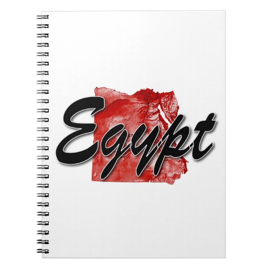 Egyptische kaart notitieboek (Voorkant)
